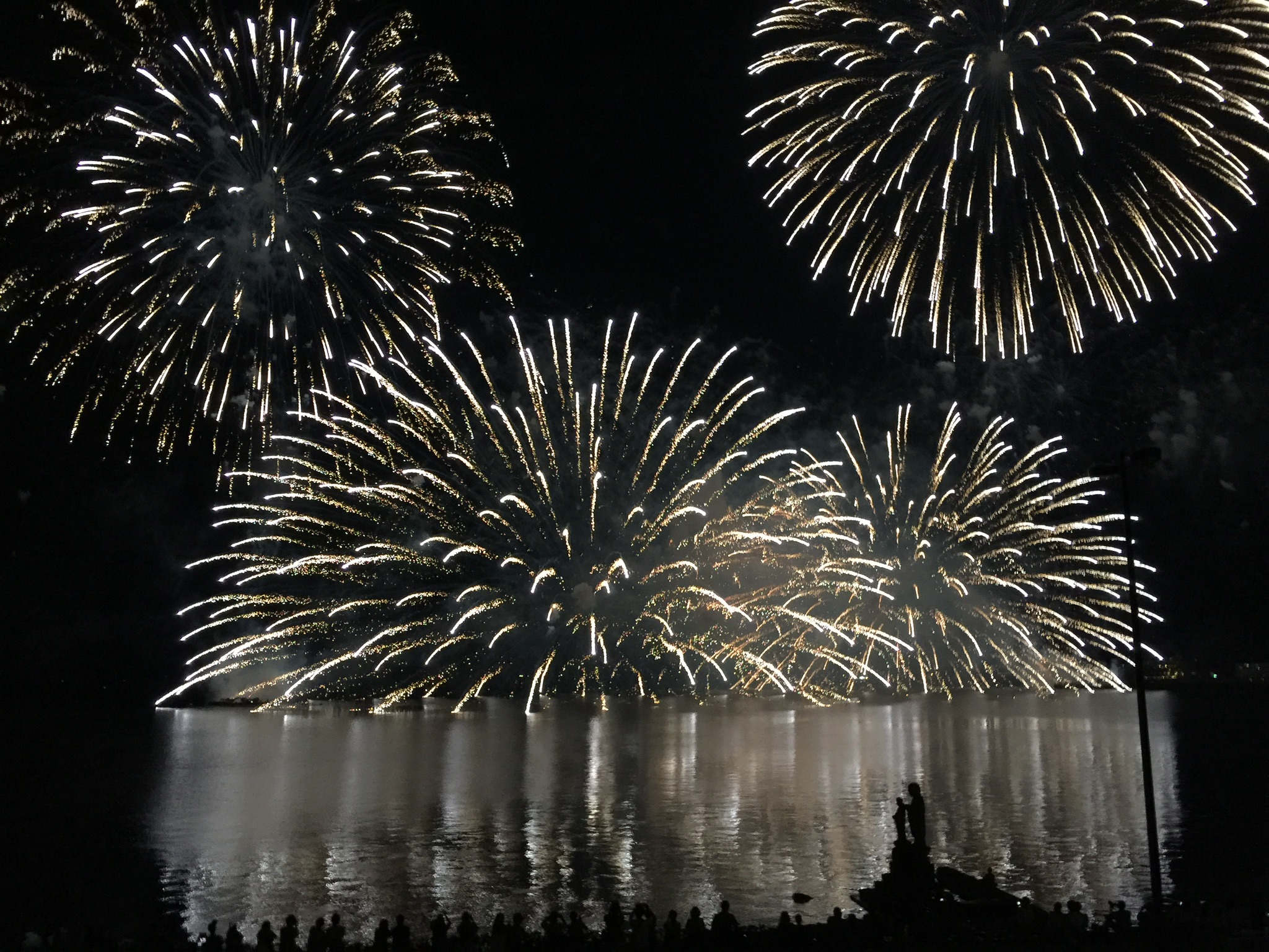 2019松江水郷祭湖上花火大会。クロスマン駐車場貸出。